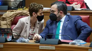 Reclaman a Chivite que enseñe los contratos de compra de material sanitario en pandemia