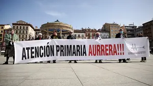 Plataforma de sanitarios en Pamplona pide aumentar el presupuesto de la Atención Primaria