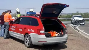 Dos mujeres heridas en Navarra en dos accidentes de tráfico en Cascante y la Barranca