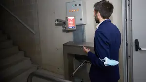 El acceso facial de El Sadar, candidato a un premio mundial sobre innovación tecnológica