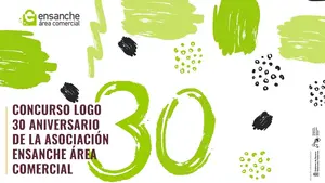 La Asociación Ensanche Área Comercial lanza un concurso para el diseño del logotipo de su 30 aniversario