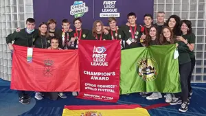 Un equipo navarro, campeón mundial de First Lego League tras vencer en Estados Unidos