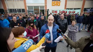 Trabajadores de una empresa en Landaben, en huelga: no descartan que sea indefinida