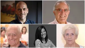 Los cinco galardonados con la Cruz de Carlos III de este año