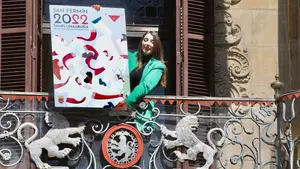 San Fermín 2022 | Así se ha desvelado el cartel ganador, obra de la navarra Olaia Merino
