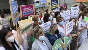 Enfermeras y enfermeros de Navarra reivindican en su día "respeto y dignidad"