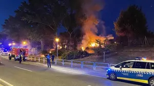 Sofocados varios incendios en distintos puntos de Pamplona