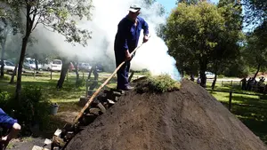 Regresa una de las tradiciones navarras en primavera: el día de la Carbonera