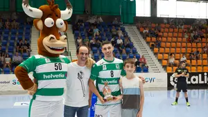 Tarde de homenajes y victoria de Anaitasuna sobre Logroño: las mejores imágenes