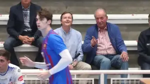 El rey emérito sorprende yendo a Pontevedra para ver jugar balonmano a su nieto