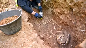 Un cementerio en la Taconera de Pamplona: el increíble hallazgo que estaba bajo nuestros pies