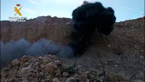 Encuentran un proyectil dentro de una vivienda Navarra: ya ha sido destruido