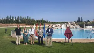 Tudela inaugura el Complejo Deportivo Clara Campoamor, la joya del mandato de Toquero