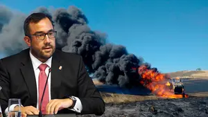 Rem&iacute;rez proh&iacute;be cosechar horas despu&eacute;s de que Navarra sea devorada por los incendios