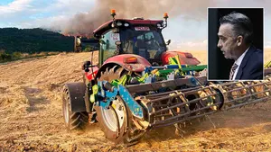 Un parlamentario foral al pie de los incendios: "Había una falta de coordinación brutal"