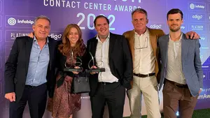 La biometría de voz de Veridas, premiada en los Platinum Contact Center Awards 2022