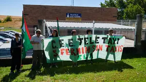Los trabajadores de Tele Taxi inician su huelga con el apoyo del 80% de la plantilla