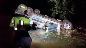 El fallecido al caer con su coche al río Bidasoa es un vecino de Pamplona de 49 años