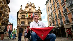 Juan Carlos Unzué: "No sé que voy a decir antes del Chupinazo, me dejaré llevar por el momento"