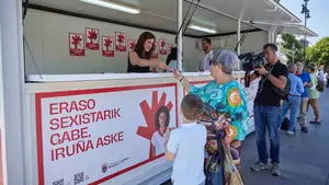 Un punto de información sobre agresiones sexistas estará disponible durante todos los Sanfermines
