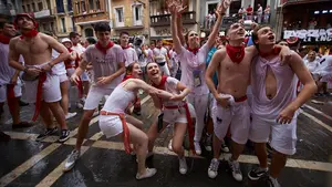 Las buenas expectativas de los hoteles de Pamplona a punto de colgar el 'Completo' por San Fermín