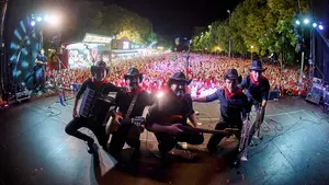 El grupo navarro que actuará en San Fermín y que arranca una gira este domingo con más de 70 conciertos