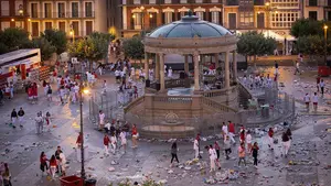 La juez ordena la puesta en libertad del detenido por la agresión sexual en Sanfermines