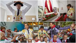 San Fermín | Manuel Escribano, de su habitación de hotel a la gloria de la puerta grande en Pamplona