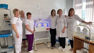 Recién nacidos en Ucrania salen adelante gracias a los alumnos de un colegio de Pamplona