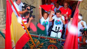 La empresa navarra que consiguió el mejor vídeo del Chupinazo de San Fermín desde el aire