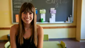 El verano de Irantzu Lategui: hace voluntariado en la escuela para niños autistas de ANA