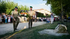 Berriozar homenajea al militar Francisco Casanova, asesinado por ETA hace 22 años