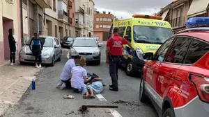 Detenido después de agredir y atropellar intencionadamente a su madre en Lerín