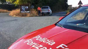 Denunciado por hacer una hoguera para calentarse cuando caminaba borracho y semidesnudo en Zudaire