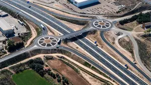 Avances en la nueva carretera que conectará Tudela con Zaragoza y será totalmente gratuita