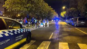 Un conductor atropella a una ciclista en Pamplona y la deja herida y tirada en la carretera