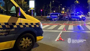 El conductor del coche fugado en Pamplona es navarro y sufrió una alteración mental