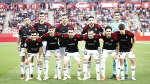 Osasuna 'rasca' en su visita a Girona: las fotos del partido de los rojillos en Montilivi
