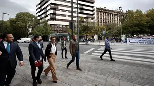 Denuncian que Chivite y Remírez "no apuestan" por la Policía Foral en un nuevo cartel