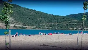 Navarra tendrá una playa propia: comienzan las obras de acondicionamiento