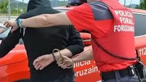 Detenido tras una impresionante persecución por las calles de una localidad navarra