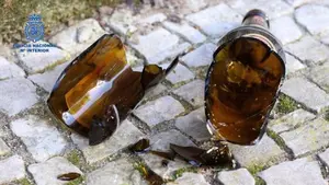 Un joven pega un botellazo y deja herido grave a un hombre en el centro de Pamplona