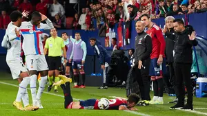 Osasuna deja vivo al F.C. Barcelona y se marcha al parón con derrota: las fotos del partido