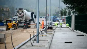 Así va a quedar el nuevo paseo de Pamplona: las obras avanzan a buen ritmo