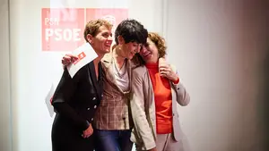 La ministra Montero aúpa a Saiz a Pamplona: "Volveremos en San Fermín y serás alcaldesa"