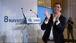 Javier García, nuevo presidente del PPN: "Sánchez y Chivite son dos caras de la misma moneda"