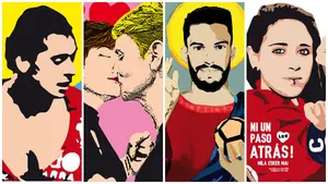 El misterioso artista LKN esconde sus obras en Pamplona y las regalará a quien las encuentre