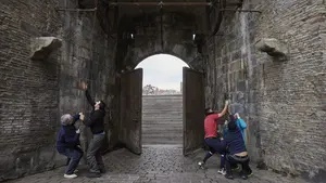 Los Reyes Magos ya pueden entrar a Pamplona: confirman que el Portal de Francia está correcto