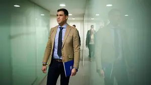 Javier García (PP): "El objetivo de Chivite es permanecer en el poder a costa de cualquier cosa"