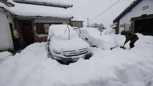 La AEMET activa una alerta en Navarra por nieve: se acumularán más de 25 centímetros